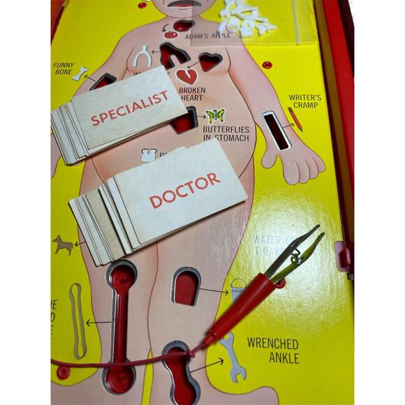 VTG 1965 Milton Bradley Operation Skill Game 4545 Missing Parts Tested Working - Picture 4 of 11